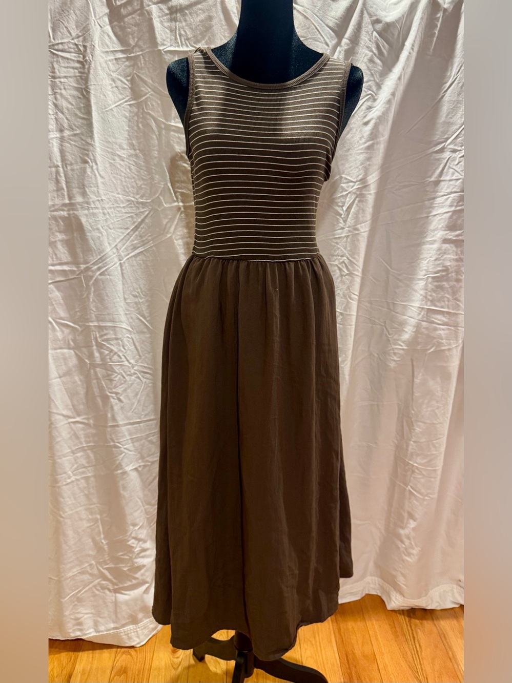 Z Supply + Evereve Charlotte Striped Midi Dress
